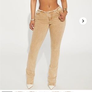 Fashion Nova Highly Motivated Stretch Bootcut Jeans